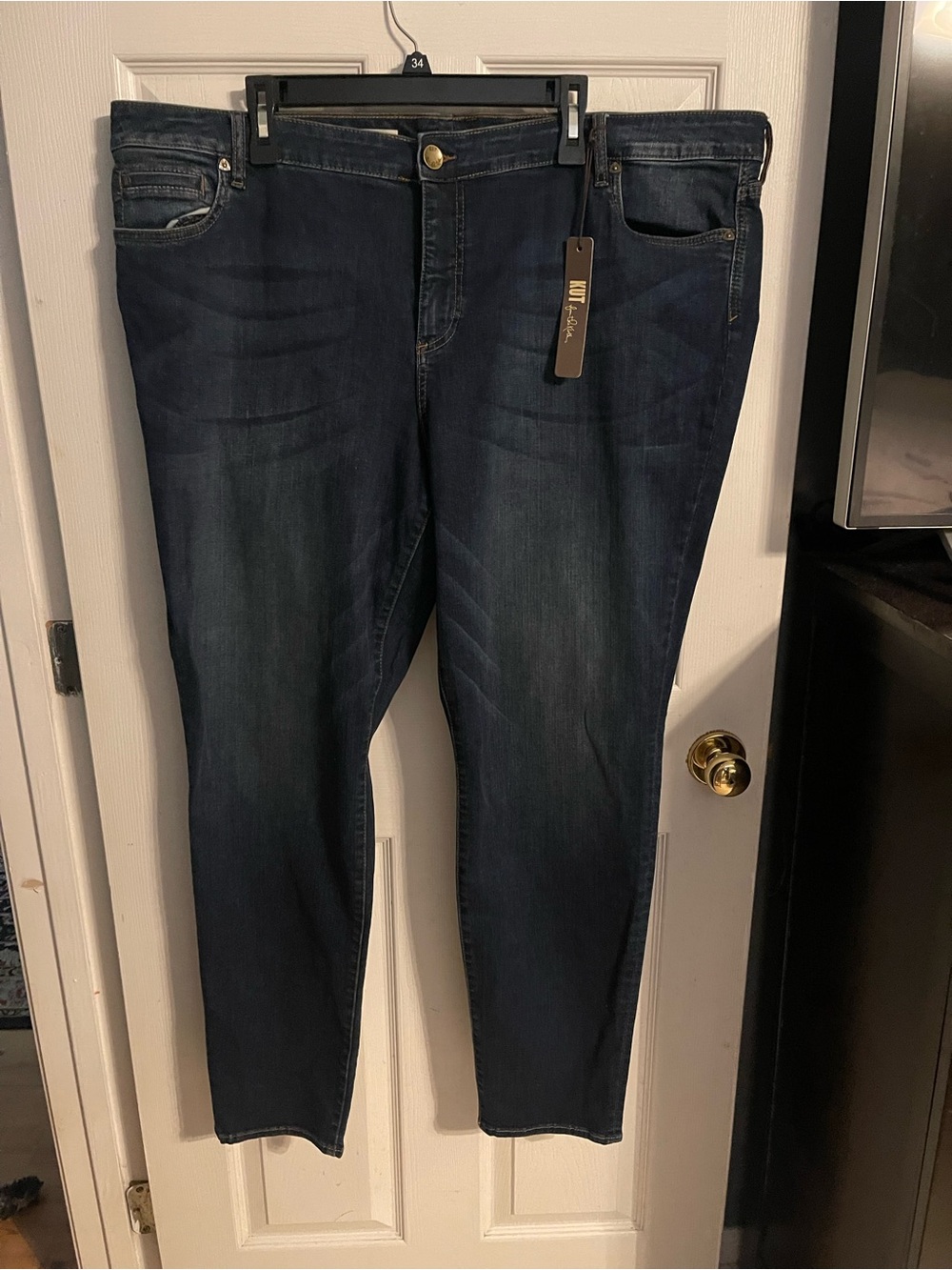Kut from the Kloth Dark Indigo Skinny Jeans